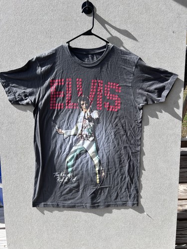 Elvis men size large tee - large,